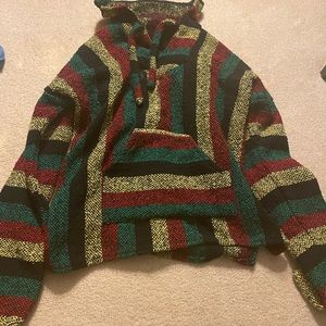 Multicolored “drug rug”